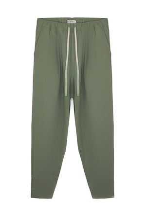 Pantalone in tessuto leggero verde STATE OF ORDER | SP26034V053